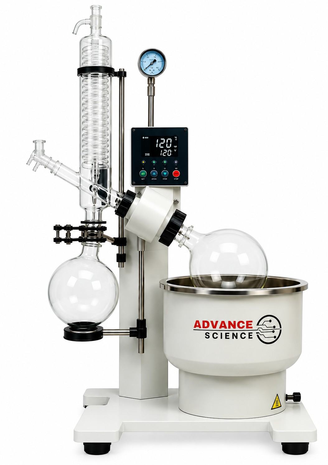 COMPLETE UNIT Rotary Evaporator + Vacuum Pump + Chiller